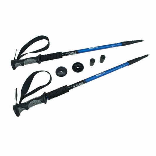 OSAGE RIVER Camping & Outdoor : Accessories Osage River Trail Trekking Poles 1-Pair Blue