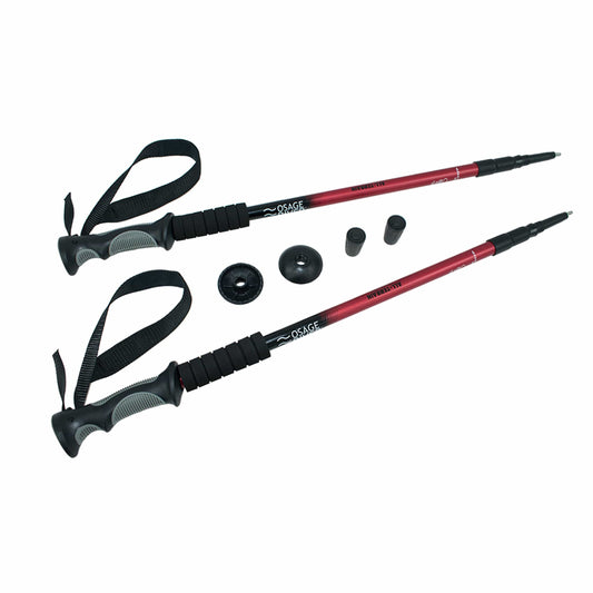 OSAGE RIVER Camping & Outdoor : Accessories Osage River Trail Trekking Poles 1-Pair Red