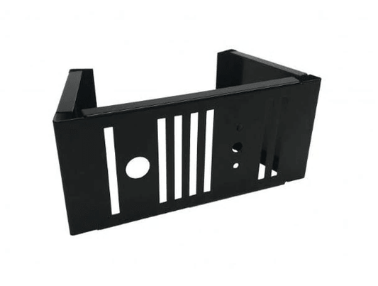 Outdoor Greatroom Fire Pit Table Accessories 4x8.5" Rectangular Control Panel Vent Block (CP-VENT-BLOCK-BLK)