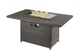 Outdoor Greatroom Fire Pits Brooks Rectangular Gas Fire Pit Table