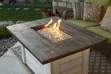 Outdoor Greatroom Fire PIts The Outdoor GreatRoom Company ALC-1224 Alcott Gas Fire Pit Table, 36.75x48-Inches