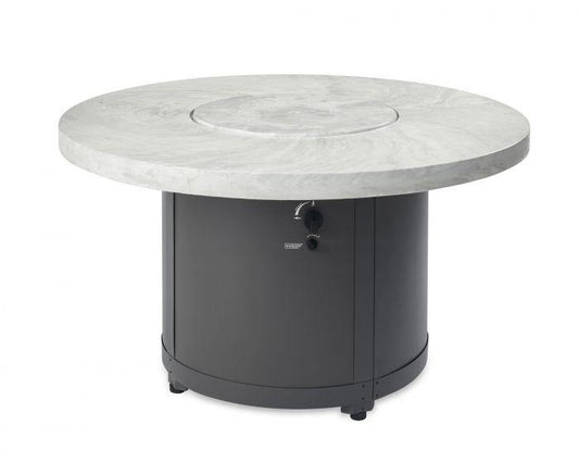 Outdoor Greatroom Fire PIts The Outdoor GreatRoom Company BC-20 Beacon Chat Height Fire Pit Table, 48x48-Inches