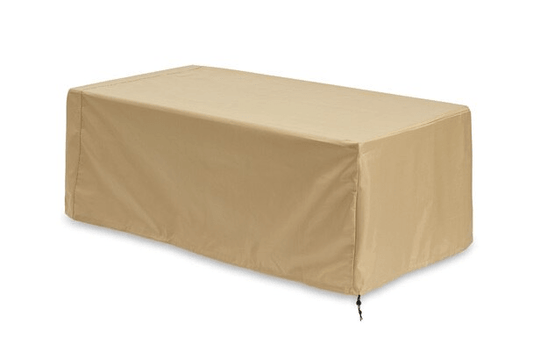 Outdoor Greatroom Tan Polyester Covers Protective Cover for Boardwalk Fire Pit Table (CVR7345)