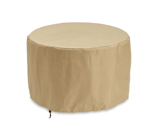 Outdoor Greatroom Tan Polyester Covers Protective Cover for Cove 30 and Edison Fire Pit Table (CVR42)