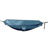 PahaQue Camping & Outdoor : Tents PahaQue Single Hammock Navy Light Blue with Spreader Bar