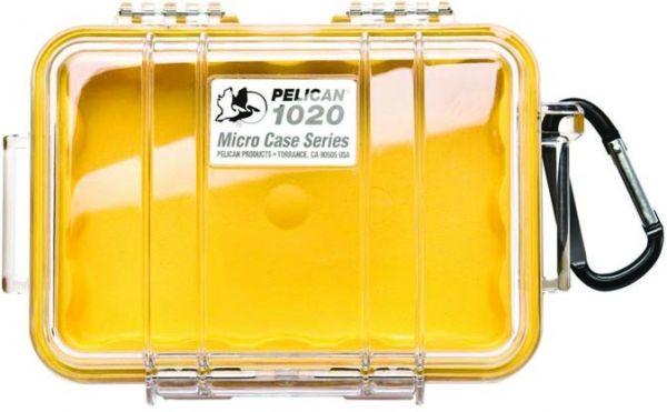 PELICAN Water Sports > Waterproof Cases 1020 / YELLOW/CLEAR PELICAN MICRO CASES