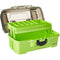 Plano Tackle Storage Plano 1-Tray Tackle Box w/Dual Top Access - Smoke  Bright Green [PLAMT6211]
