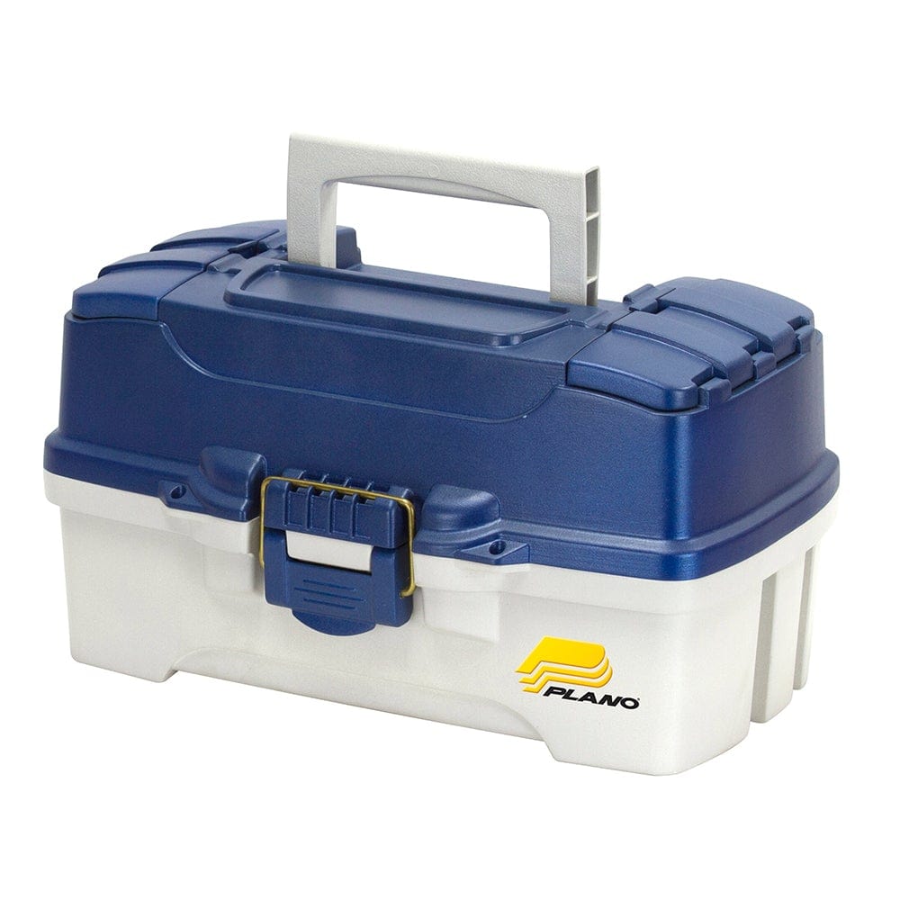 Plano Tackle Storage Plano 2-Tray Tackle Box w/Duel Top Access - Blue Metallic/Off White [620206]