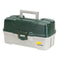 Plano Tackle Storage Plano 3-Tray Tackle Box w/Duel Top Access - Dark Green Metallic/Off White [620306]