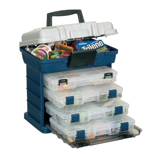 Plano Tackle Storage Plano 4-BY 3600 StowAway Rack System - Blue/Silver [136400]