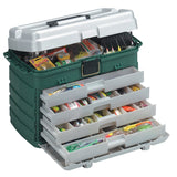 Plano Tackle Storage Plano 4-Drawer Tackle Box - Green Metallic/Silver [758005]