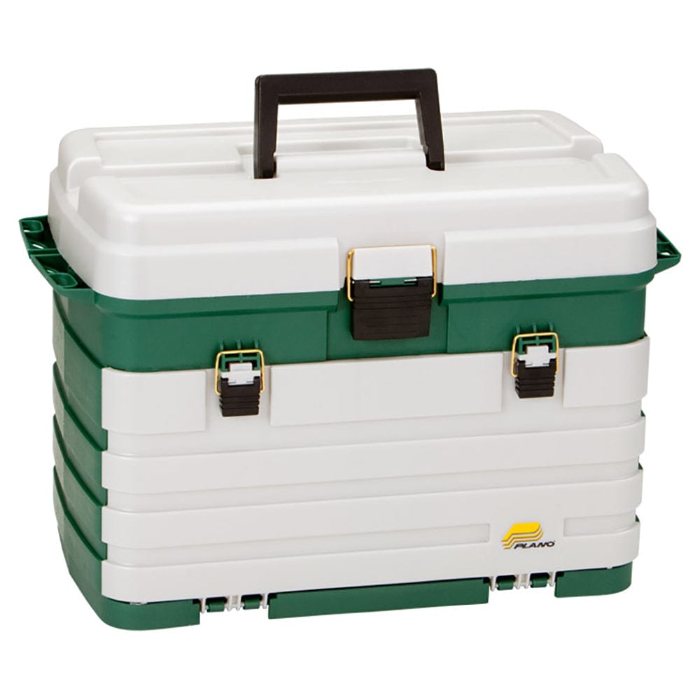 Plano Tackle Storage Plano 4-Drawer Tackle Box - Green Metallic/Silver [758005]