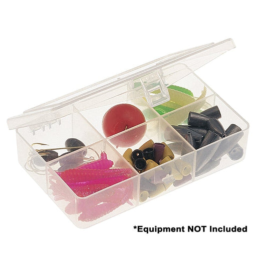 Plano Tackle Storage Plano Six-Compartment Tackle Organizer - Clear [344860]