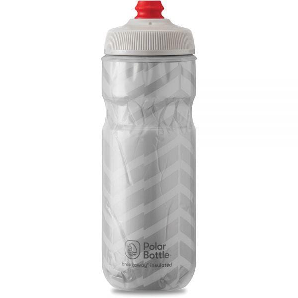 POLAR BOTTLE Hydration > Insulated Bottles 20 OZ / BOLT / WHITE/SILVER POLAR BOTTLE - BREAK AWAY
