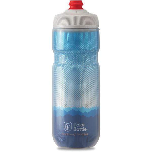 POLAR BOTTLE Hydration > Insulated Bottles 20 OZ / RIDGE / COBALT BLUE/SILVER POLAR BOTTLE - BREAK AWAY