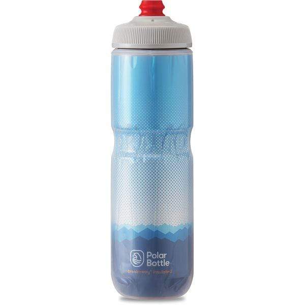 POLAR BOTTLE Hydration > Insulated Bottles 24 OZ / RIDGE / COBALT BLUE/SILVER POLAR BOTTLE - BREAK AWAY