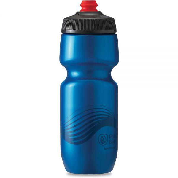 POLAR BOTTLE Hydration > Water Bottles 24 OZ / WAVE / DEEP BLUE/CHARCOAL POLAR BOTTLE - BREAKAWAY