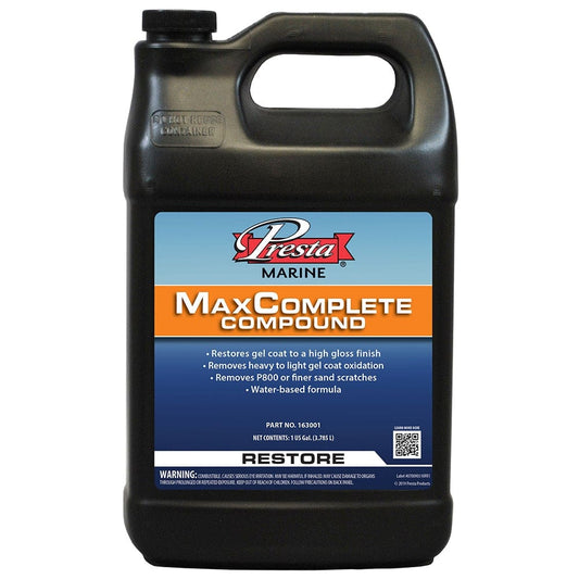 Presta Cleaning Presta MaxComplete Compound - 1-Gallon [163001]