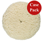 Presta Cleaning Presta Rotary Wool Buffing Pad - White Heavy Cut - *Case of 12* [810176CASE]
