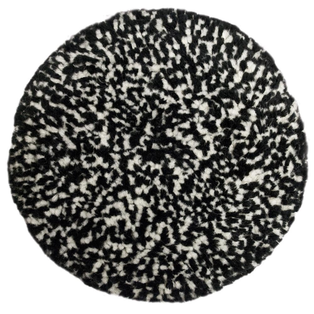 Presta Cleaning Presta Wool Compounding Pad - Black  White Heavy Cut [890146]