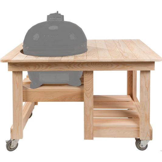Primo Grills Primo Grills Accessories Primo Grills Cypress Countertop Table for Oval XL 400 (incl PG00400)