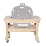 Primo Grills Primo Grills Accessories Primo Grills Cypress Table, Compact, for Oval XL 400 (incl PG00400)
