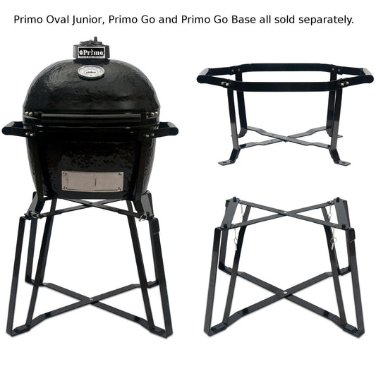 Primo Grills Primo Grills Accessories Primo Grills Primo GO Portable Top for Oval JR 200 (Use with or without Primo GO Base #322)