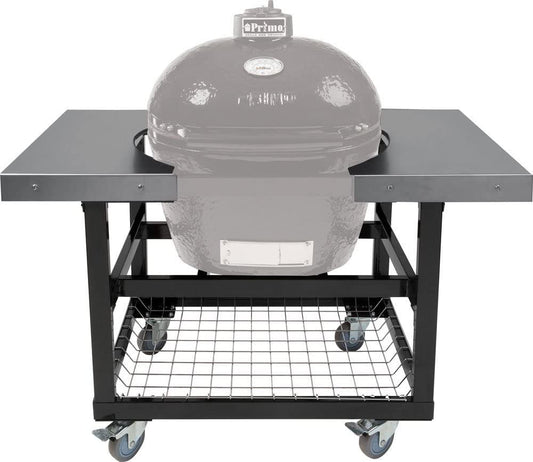 Primo Grills Primo Grills Accessories Primo Grills Stainless Steel Side Shelves for Oval XL 400 or Oval LG 300 (req PG00368 Cart)