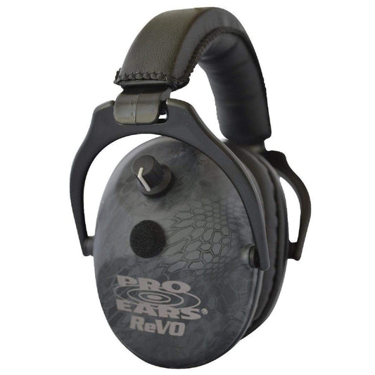 Pro Ears Public Safety/L.E. : Hearing Protection Pro Ears ReVO Electronic Ear Muffs - NRR 25 Typhon