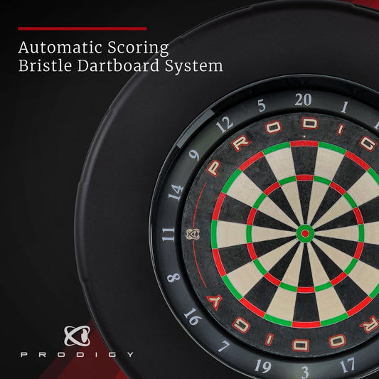 Prodigy Darts Darting PRODIGY DARTS - Automatic Scoring Bristle Dartboard System - D9000W