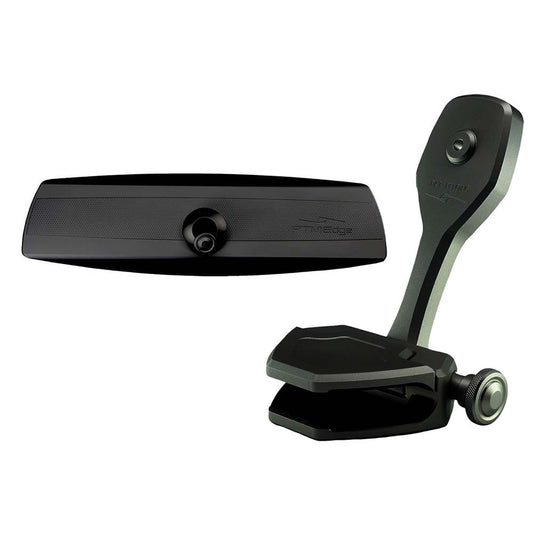 PTM Edge Mirrors PTM Edge Mirror/Bracket Kit w/VR-140 Elite Mirror  ZXR-300 (Black) [P12848-1300TEBBK]