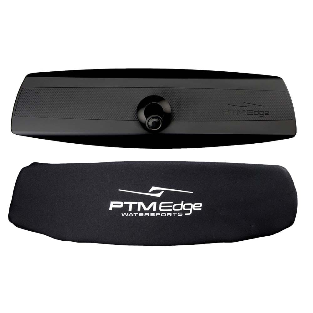 PTM Edge Mirrors PTM Edge VR-140 Elite Mirror  Cover Combo - Black [P12848-100BK-MS]
