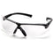 Pyramex Apparel : Eyewear - Safety/Shooting Pyramex Onix Eye Protection Black Frame Clear Lens
