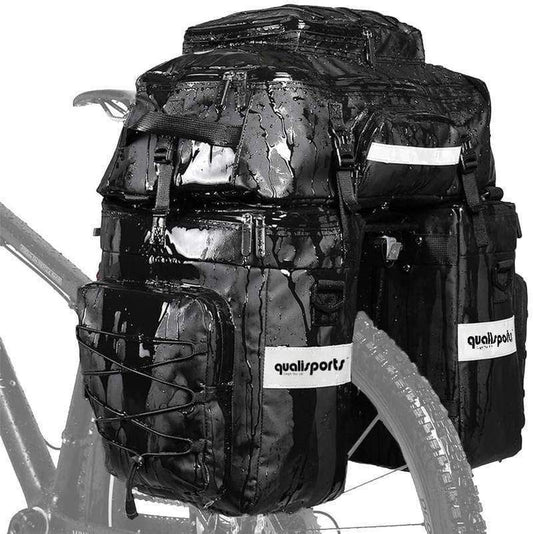 Qualisports E-Bikes Accessories Qualisports PANNIER BAG SET 3 IN 1