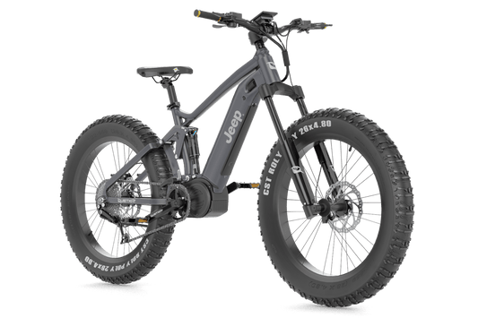QuietKat Hunting E-Bike 1000W / 15" / Charcoal QuietKat - 2022 Jeep 10.0 E-Bike - 1000W | 22 Jeep 10