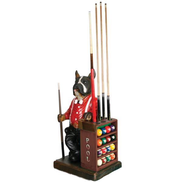RAM Game Room Indoor Décor RAM Game Room - DOG-POOL CUE & BALL HOLDER