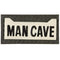 RAM Game Room Indoor Décor RAM Game Room - METAL SIGN-MAN CAVE LICENSE PLATE