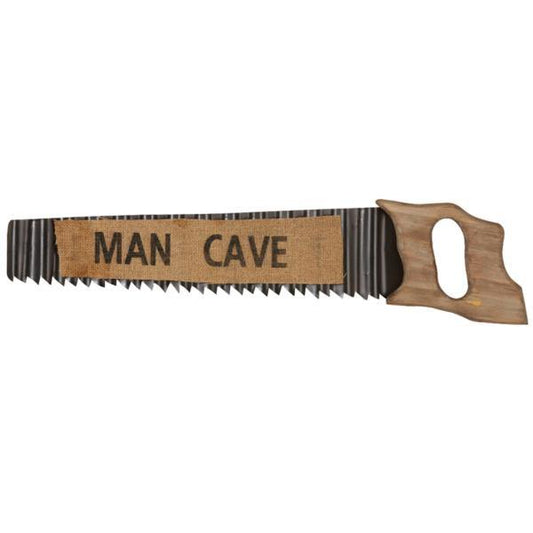 RAM Game Room Indoor Décor RAM Game Room - METAL SIGN-MAN CAVE SAW