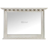 RAM Game Room RAM Furniture > Bar Mirrors & Other RAM Game Room - BAR MIRROR - ANTIQUE WHITE