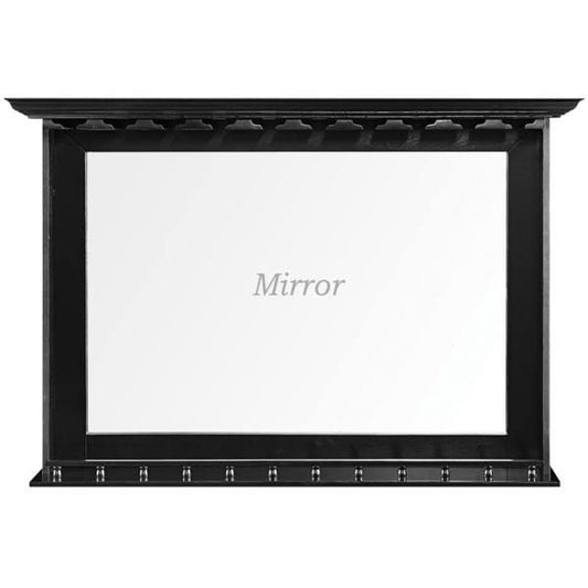 RAM Game Room RAM Furniture > Bar Mirrors & Other RAM Game Room - BAR MIRROR - BLACK