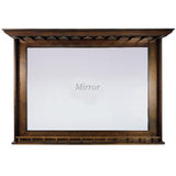RAM Game Room RAM Furniture > Bar Mirrors & Other RAM Game Room - BAR MIRROR - CHESNUT