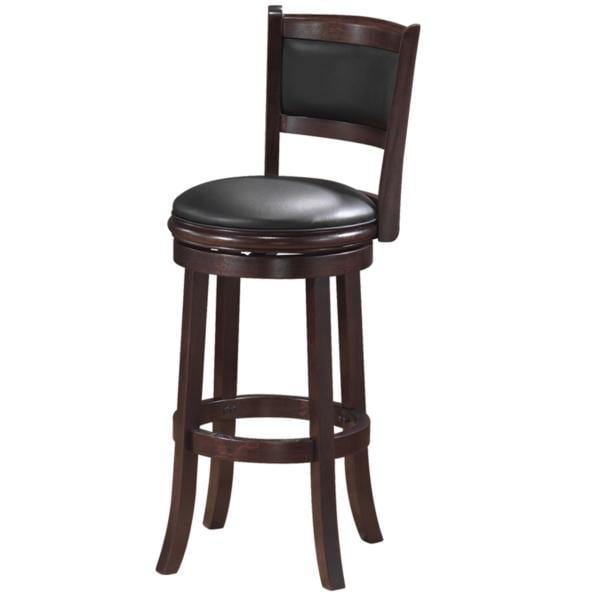 RAM Game Room RAM Furniture > Barstools RAM Game Room - BACKED BARSTOOL - CAPPUCCINO