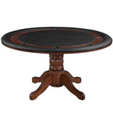 RAM Game Room RAM Furniture > Poker & Game Tables RAM Game Room - 60" 2 IN 1 GAME TABLE - CHESTNUT