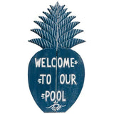 RAM Outdoor Décor Outdoor Décor RAM Game Room - WELCOME TO OUR POOL PINEAPPLE