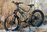 Rambo Electric Bikes E-Bikes Rambo Electric Bikes - Krusader - 500W XP TT Woodland Camo All Wheel Drive 14 AH