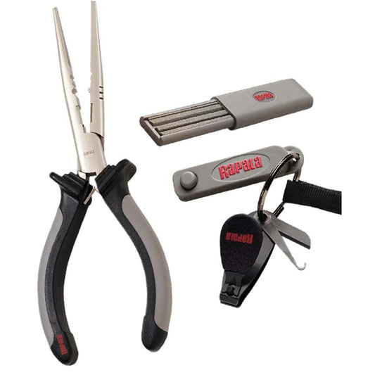 Rapala Tools Rapala Combo Pack - Pliers, Clipper, Punch  Sharpener [RTC-6PCHS]