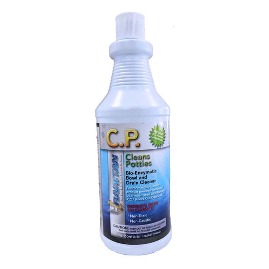 Raritan Cleaning Raritan C.P. Cleans Potties Bio-Enzymatic Bowl Cleaner - 32oz Bottle [1PCP32]