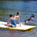 RAVE Activities Zone Water Whoosh 10' Floating Mat (White)