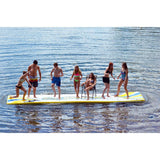 RAVE Activities Zone Water Whoosh 20' Floating Mat (White)