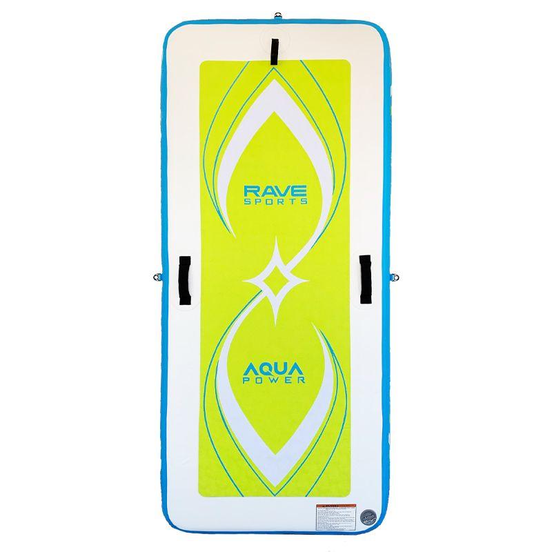 RAVE Paddle Board Aqua Power Fitness Mat - Yoga, Crossfit & Pool Aerobics Platform